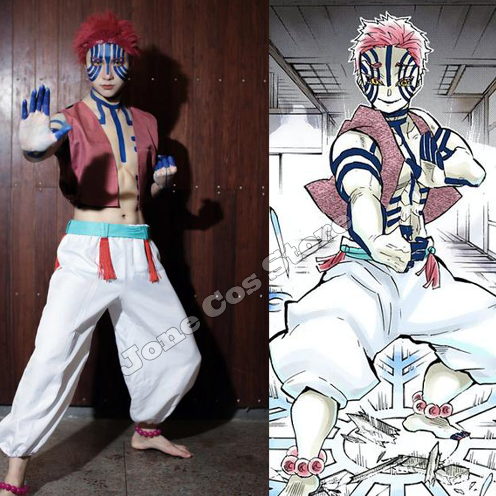 Anime Cosplay Outfits Female - Costume de cosplay Akaza, perruque, tenue