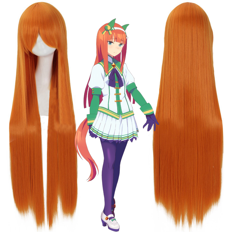 Anime Cosplay Orange Hair - Pretty Derby Maiden Cosplay Wig 02