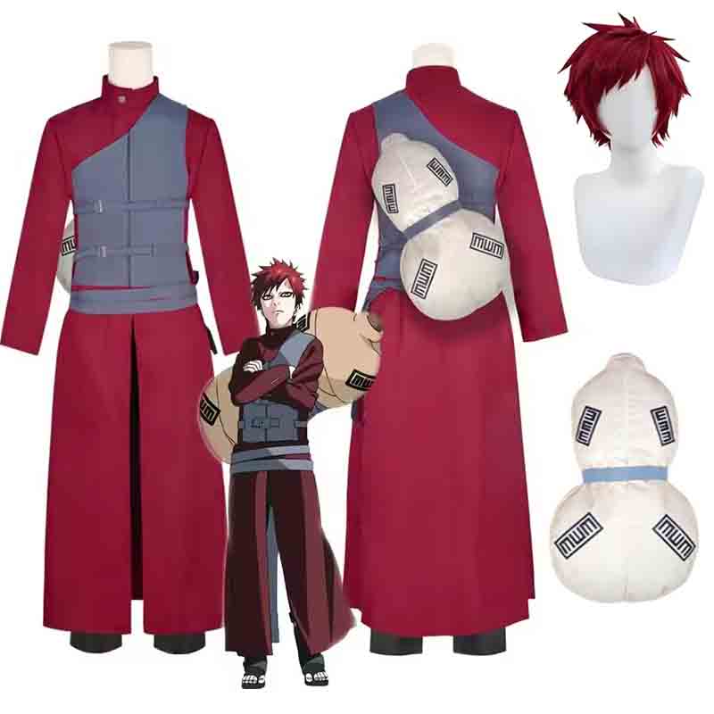 Anime Cosplay Ninja - Costume de cosplay Anime Gaara, cascade