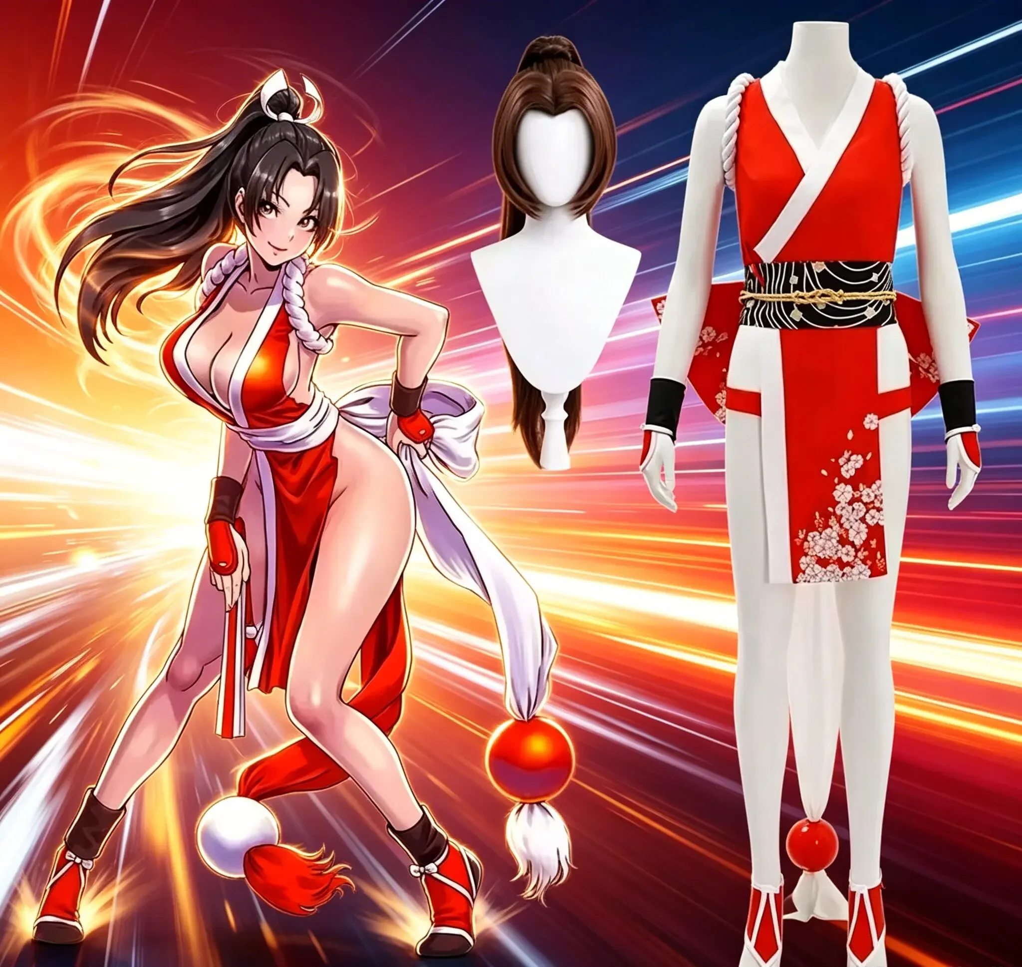 Anime Cosplay Ninja - Nouveau Costume de Cosplay Thème Ninja