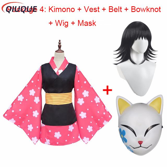 Anime Cosplay Waifu - Makomo Cosplay Costume Kimono Uniforme PVC