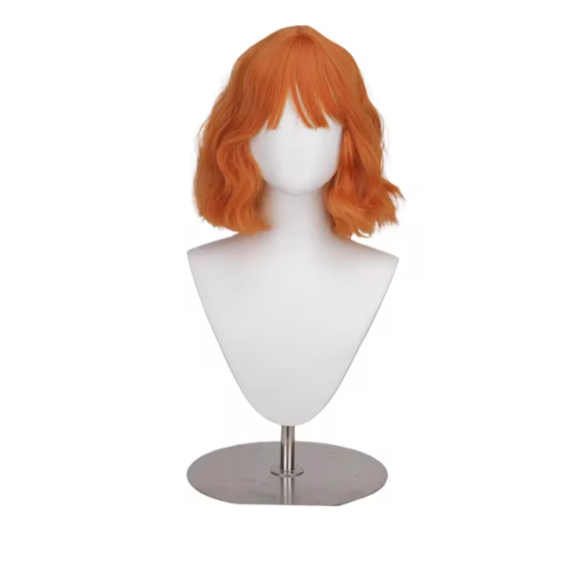 Anime Cosplay Orange Hair - Perruques de cosplay Nami, perruque courte