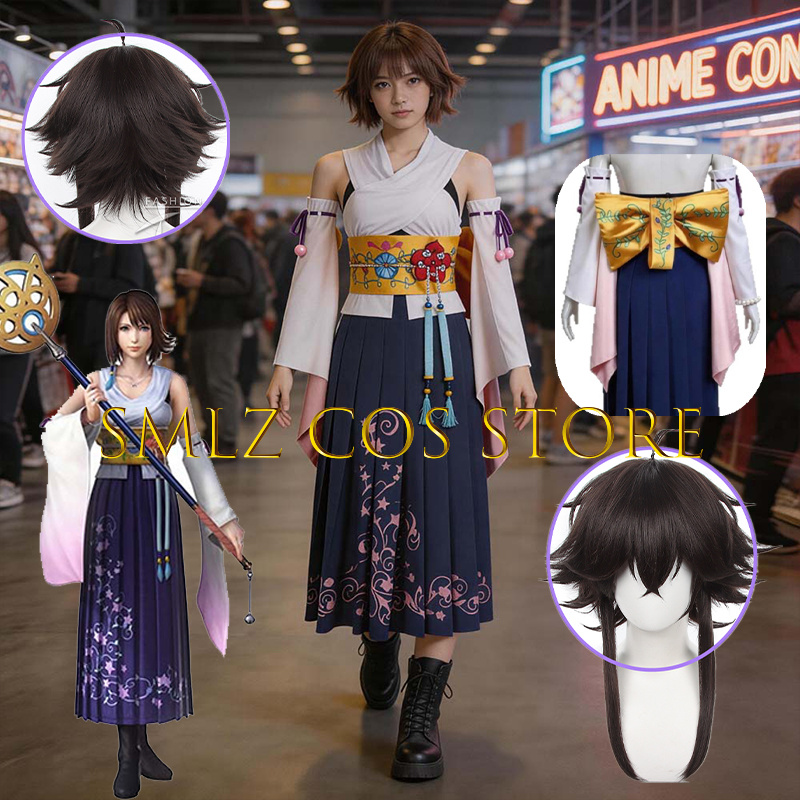 Anime Cosplay Waifu - Costume de cosplay Yuna FF10 X