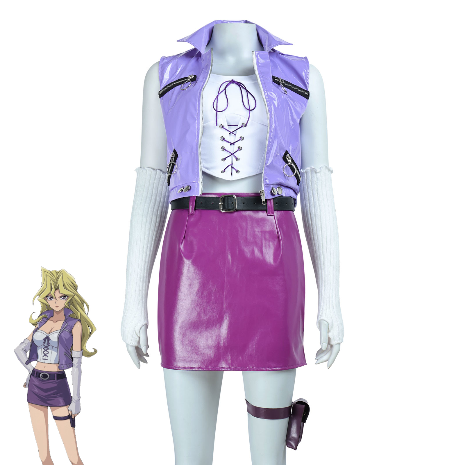 Anime Cosplay Youtube - Yu-Gi-Oh! Mai Valentine (Mai Kujaku) Costume