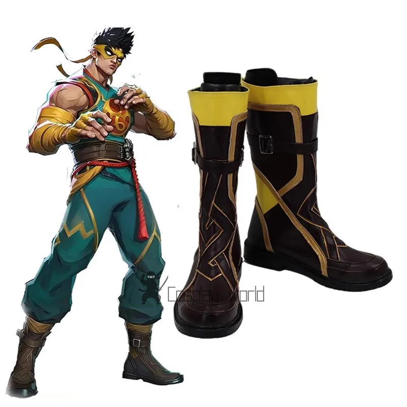 Asian Cosplay Anime - Chaussures de Cosplay en cuir PU