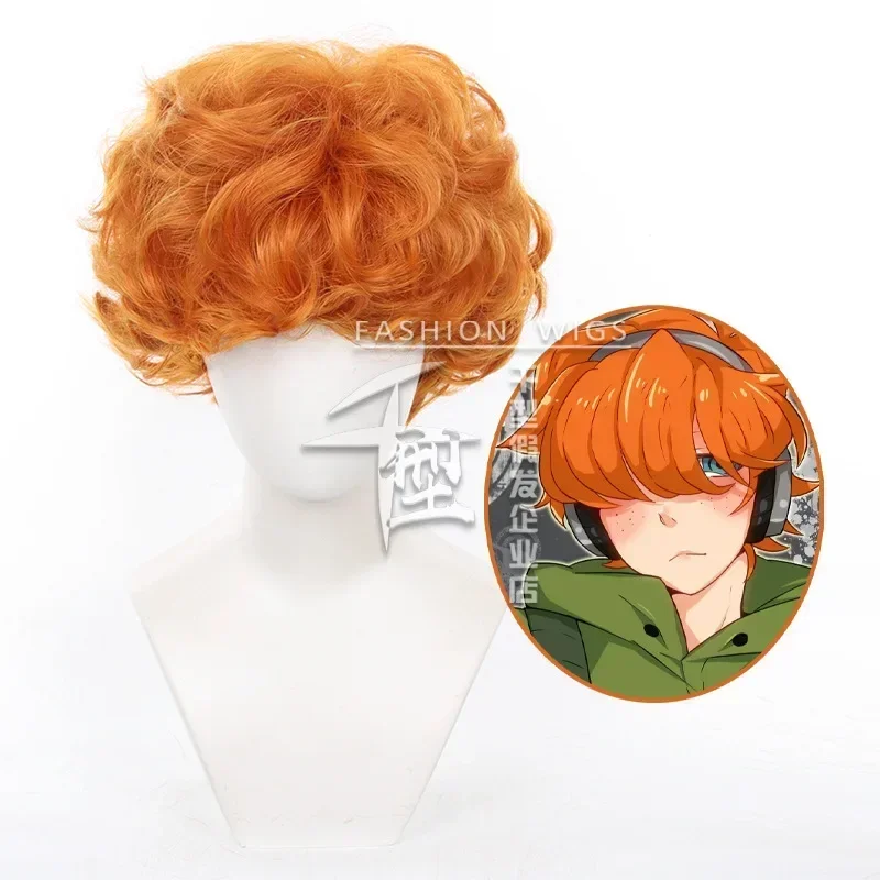 Anime Cosplay Orange Hair - Anime culotte et bas avec porte-jarretelles