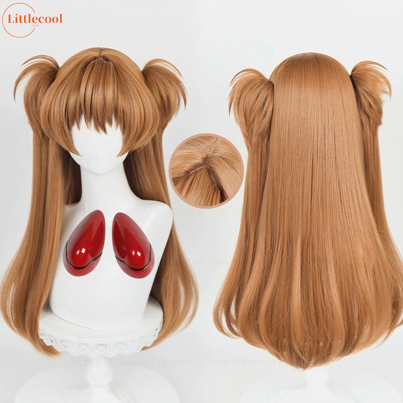 Anime Cosplay Orange Hair - Haute qualité EVA Asuka Langley Soryu