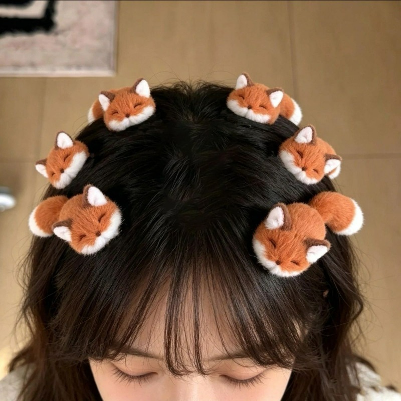 Anime Cosplay Korean Girl - 1/4 pièces Pinces à cheveux 3D