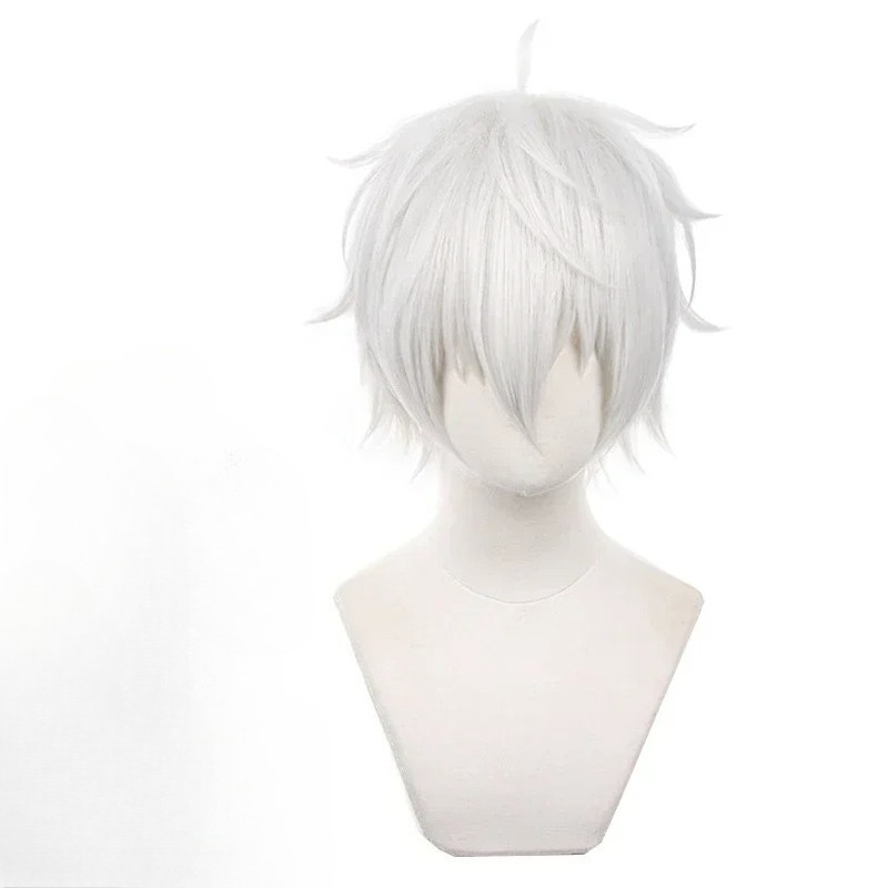 Cosplay Anime White Hair - Perruques de Cosplay Anime Seishiro Nagi,