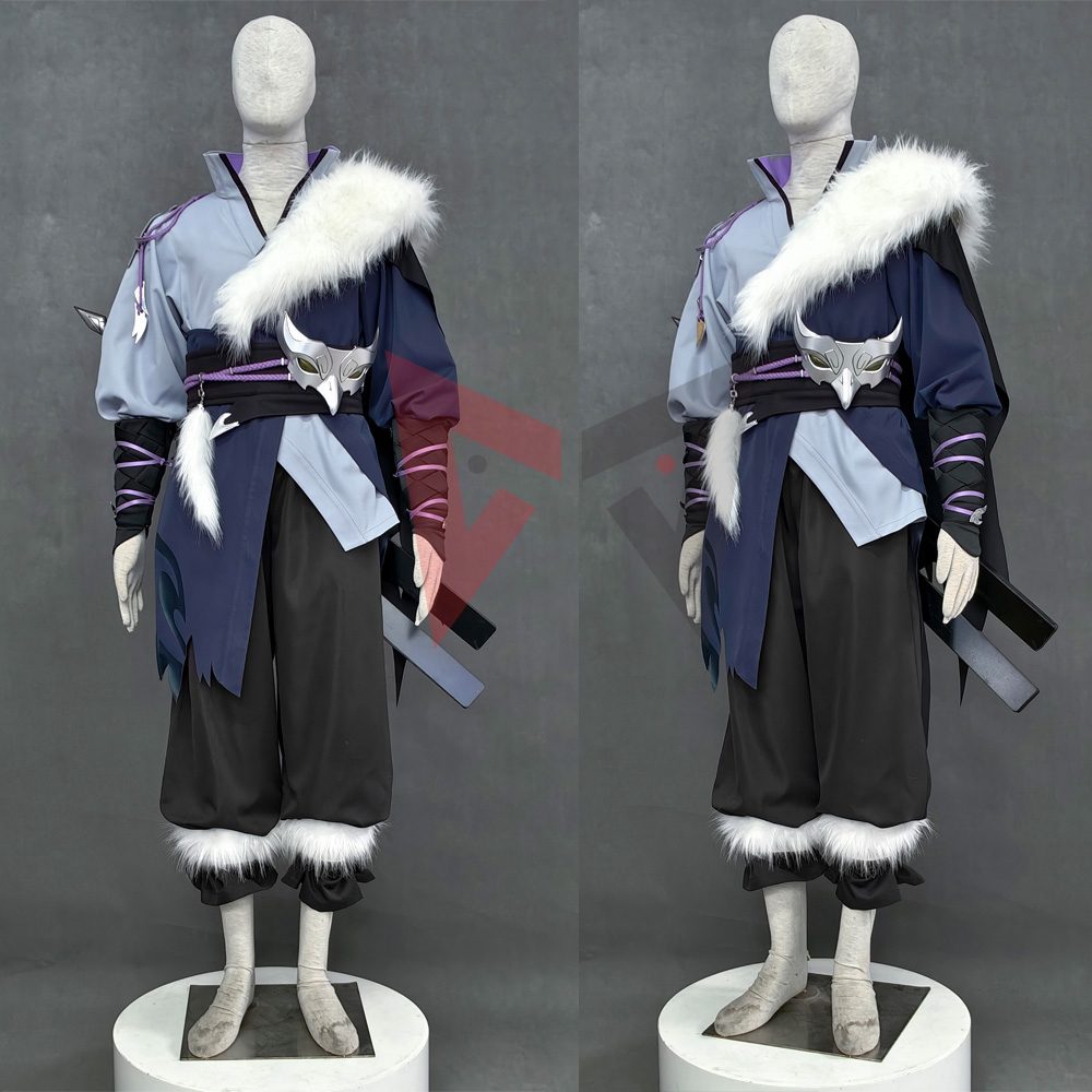 Anime Cosplay Ninja - Costume de Cosplay Ninja Uchihang Sasukesing,