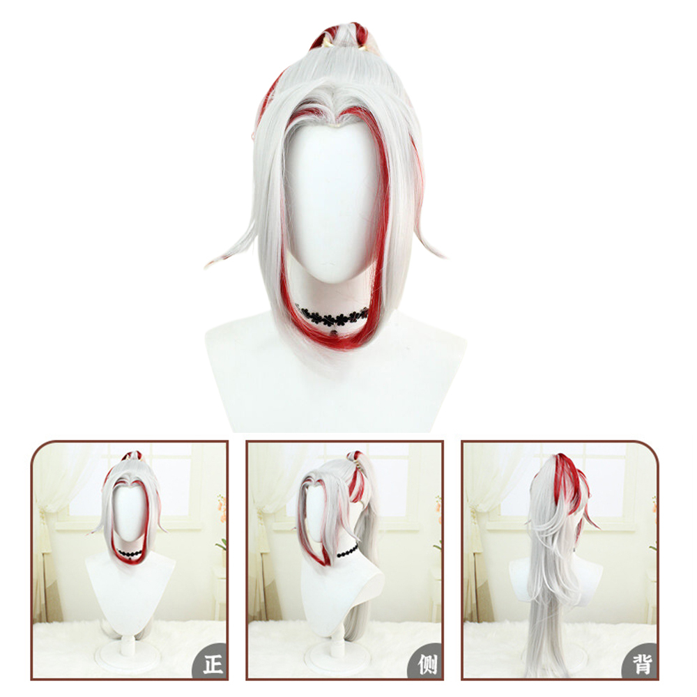 Cosplay Anime White Hair - Yone Cosplay perruque Heartsteel Cosplay LOL