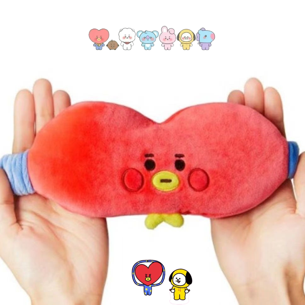 Anime Cosplay Mask - Masque pour les yeux en peluche