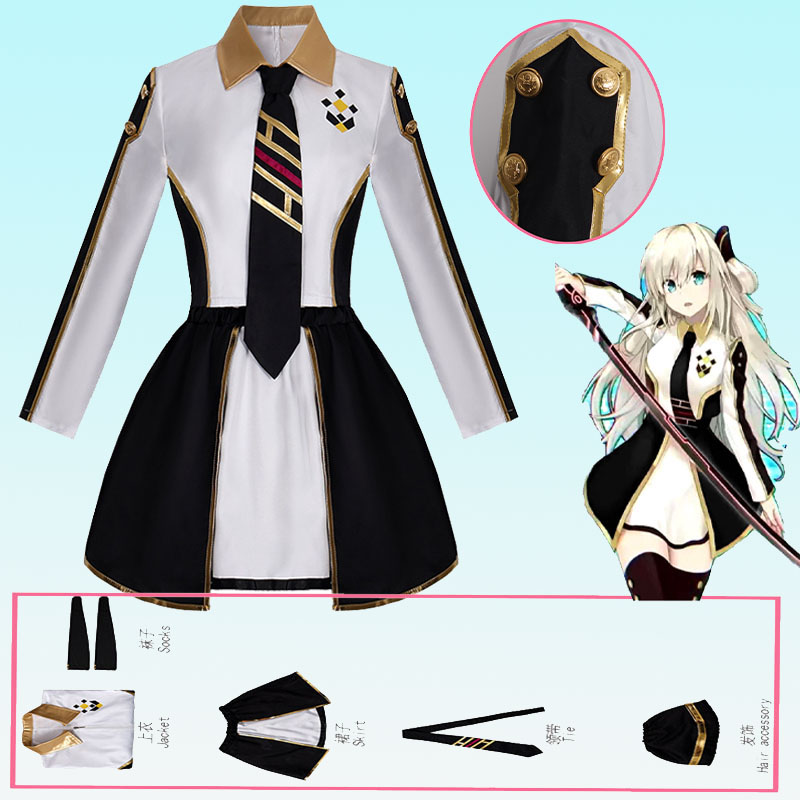 Anime Cosplay Maid - Costume de Cosplay pour femmes, Anime