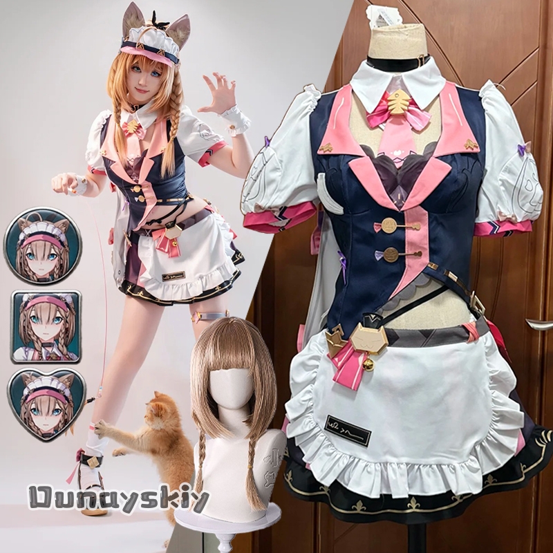 Anime Cosplay Maid - Costume de cosplay Pardofelis KAWAII, robe