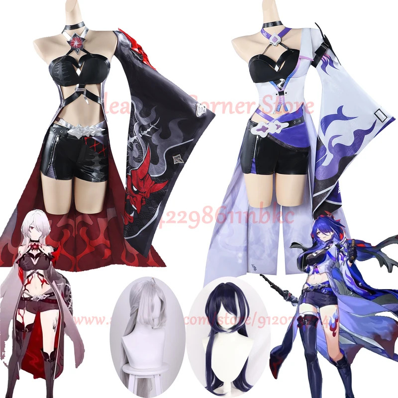 Anime Cosplay Youtube - En Stock Acheron Cosplay Costume Honkai