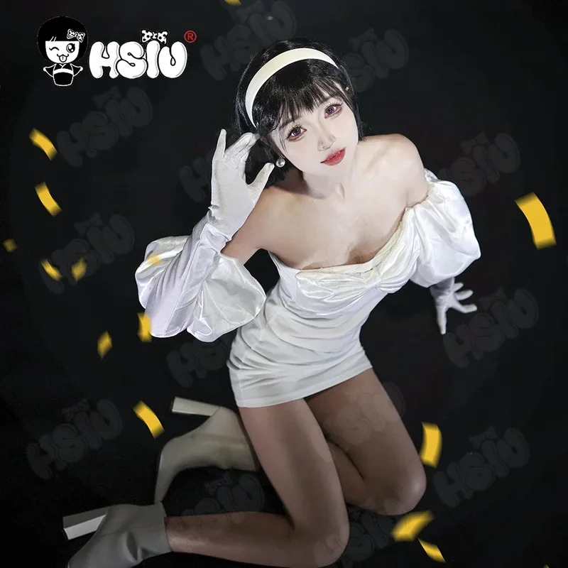 Cosplay Anime White Hair - Costume de scène alien Anime, robe