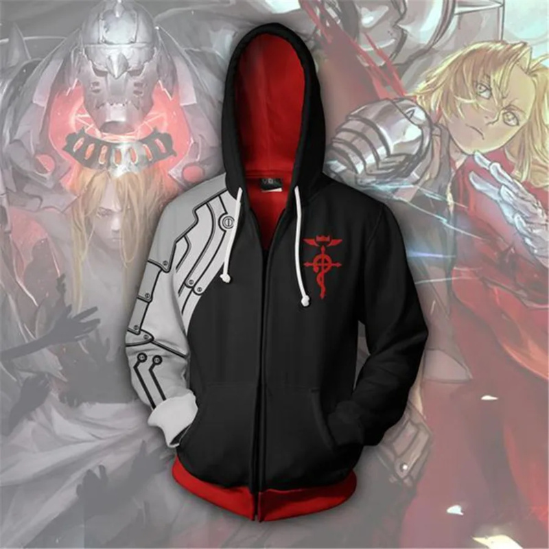 Fullmetal Alchemist Coat - Fullmetal Alchemist Edward Elric's automne veste