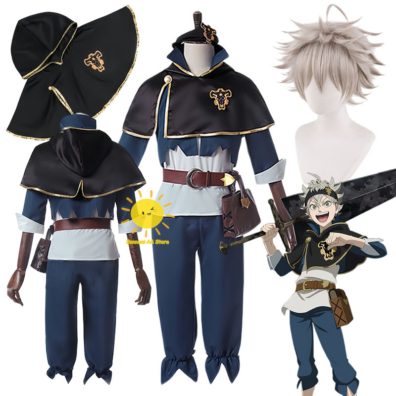 Anime Cosplay Waifu - Costumes de cosplay Asta de Black