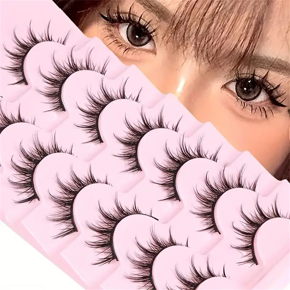 Asian Cosplay Anime - Faux cils effet naturel, style anime,