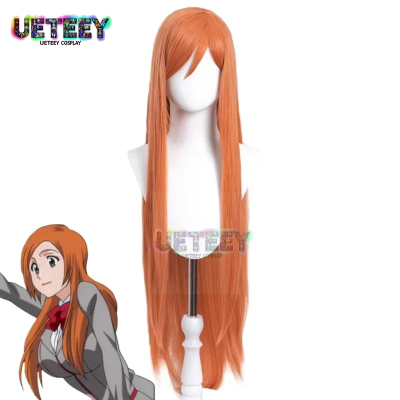Anime Cosplay Orange Hair - UETEEY COS Anime eau de javel