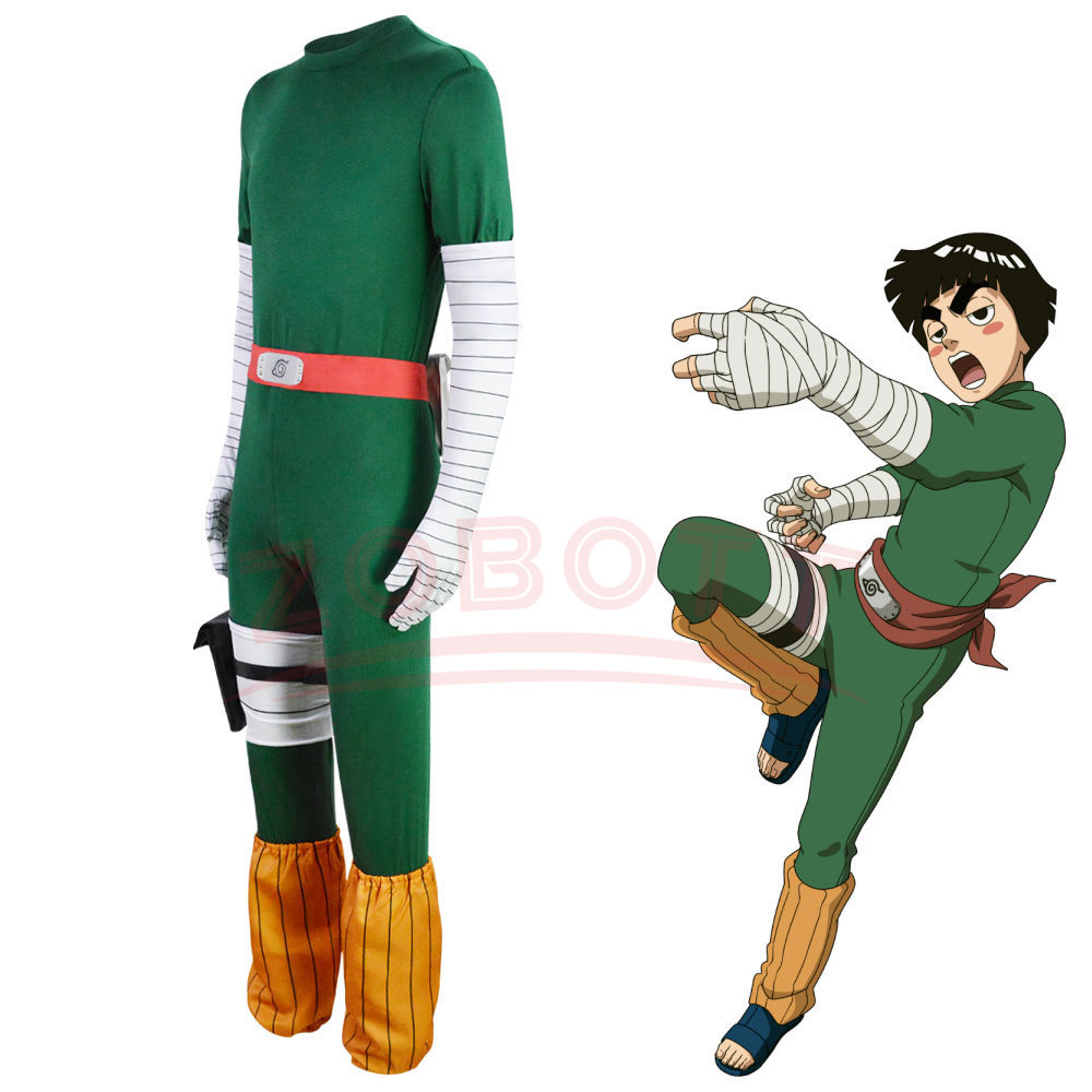 Costumes de Cosplay Rock Lee p - Anime Cosplay Ninja avis et prix