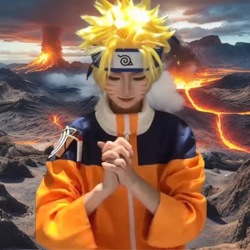 Uzumaki Cosplay Costume Orange - Anime Cosplay Ninja avis et prix