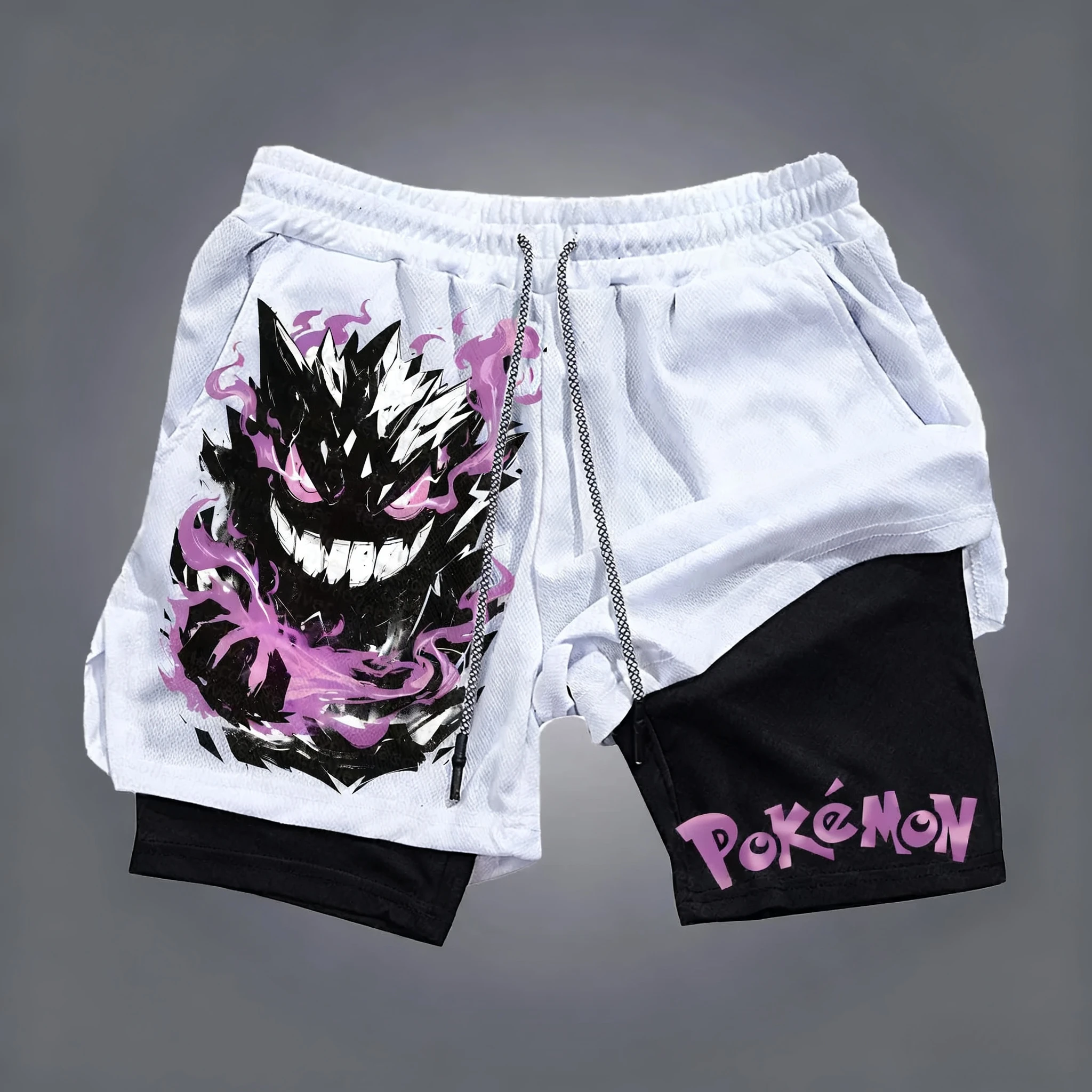 Shorts de sport 2-en-1 Pokémon - Quick Anime Cosplay avis et prix