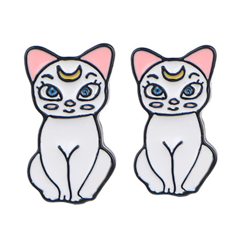 Boucles d'oreilles chat noir s - Anime Cosplay Korean Girl avis et prix