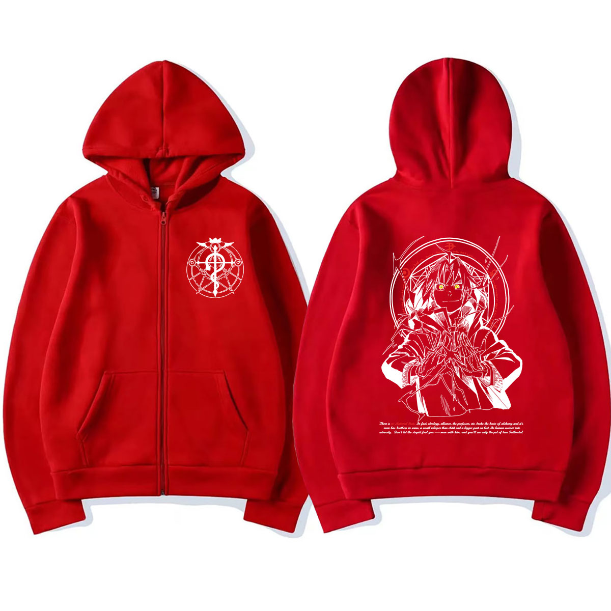 Sweat à capuche zippé Fullmeta - Fullmetal Alchemist Coat avis et prix