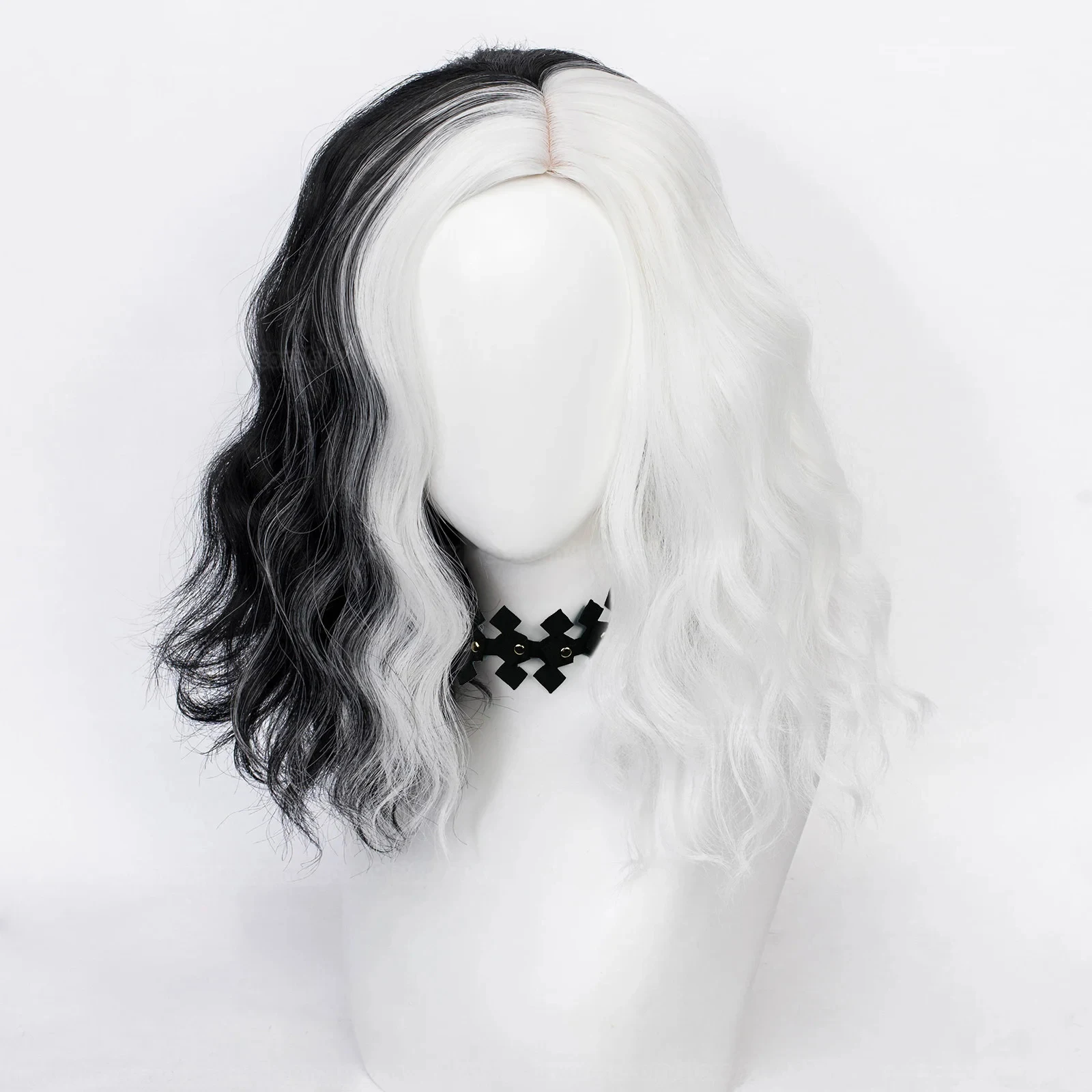 Perruque de cosplay Cruella de - Cosplay Anime White Hair avis et prix