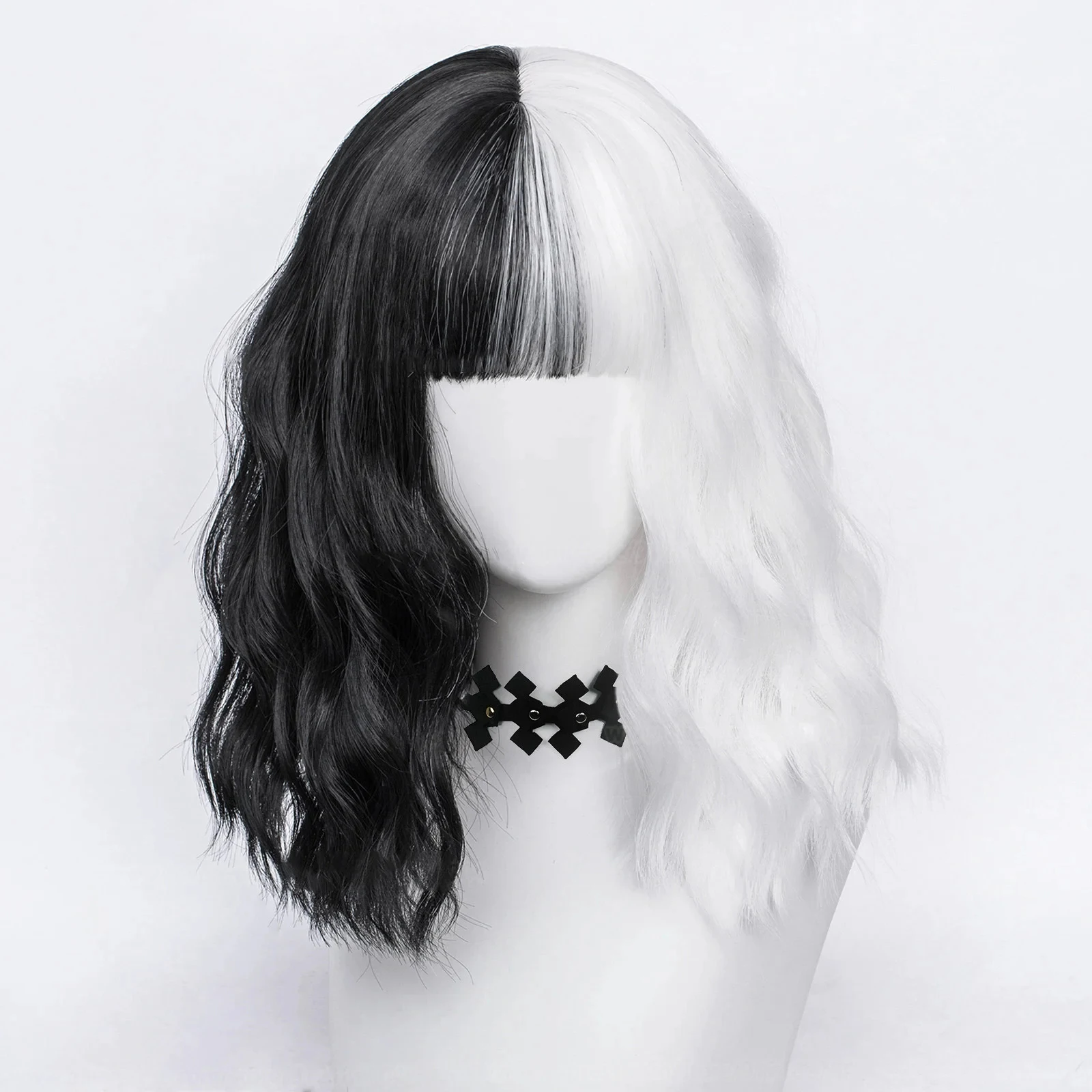 Perruque de cosplay Cruella de - Cosplay Anime White Hair avis et prix