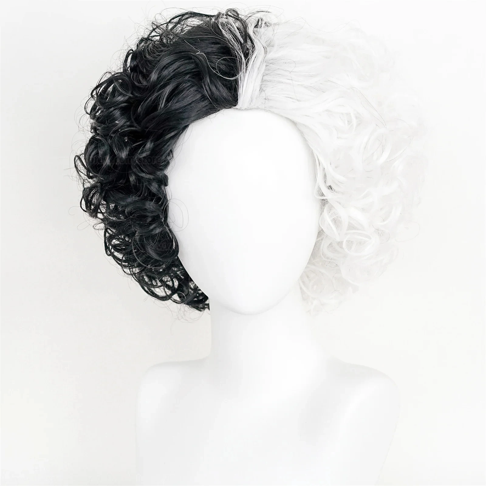 Perruque de cosplay Cruella de - Cosplay Anime White Hair avis et prix