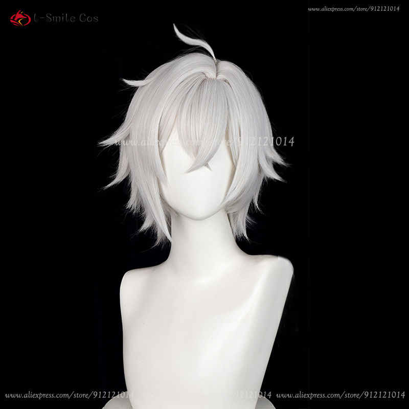 Perruque de Cosplay ZZZ Seth L - Cosplay Anime White Hair avis et prix