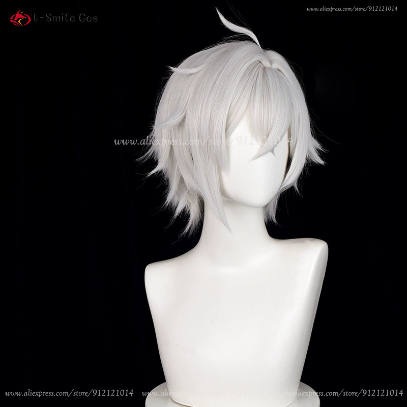 Perruque de Cosplay ZZZ Seth L - Cosplay Anime White Hair avis et prix