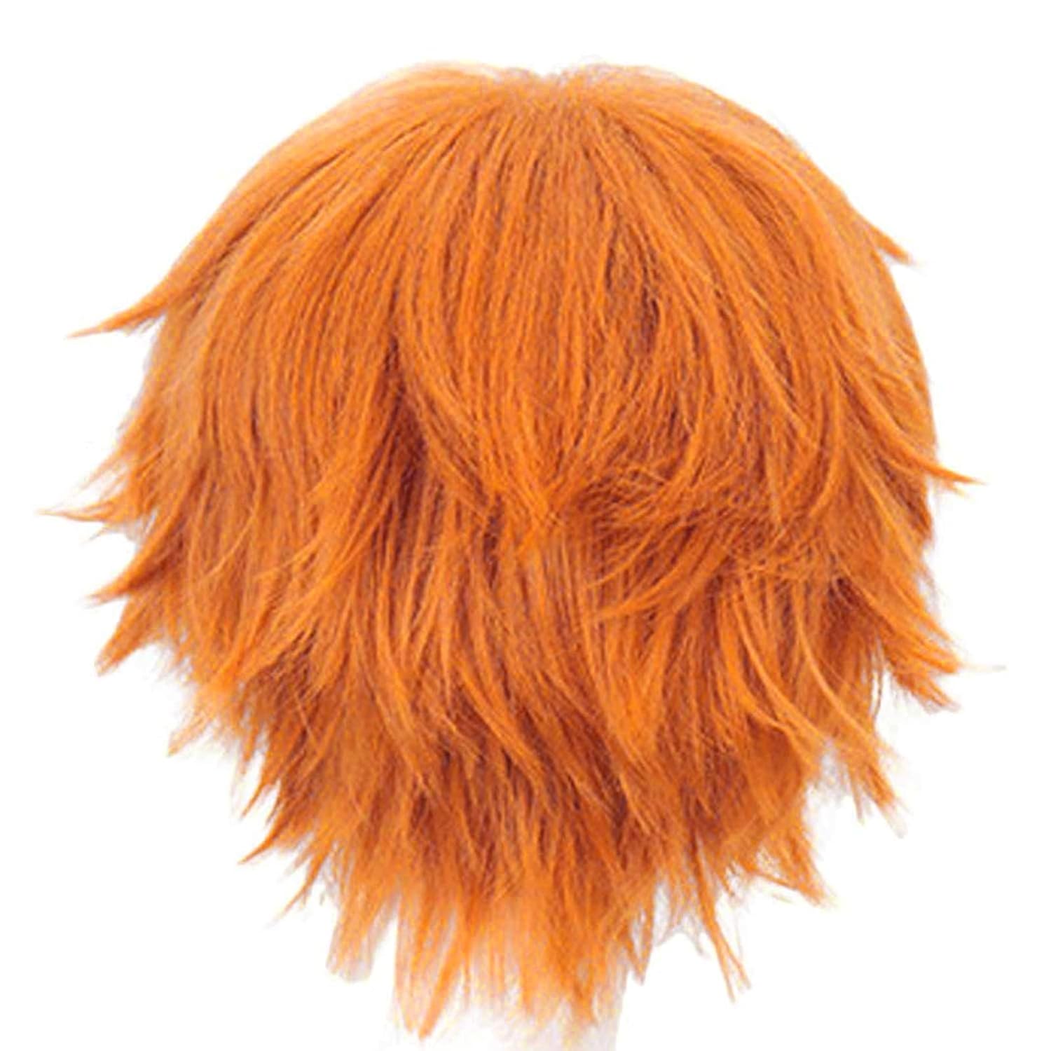 Perruque courte Orange pour ho - Anime Cosplay Orange Hair avis et prix