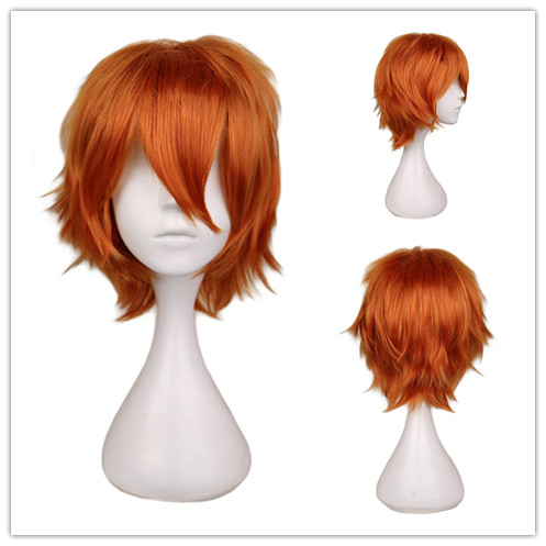 Perruque courte Orange pour ho - Anime Cosplay Orange Hair avis et prix