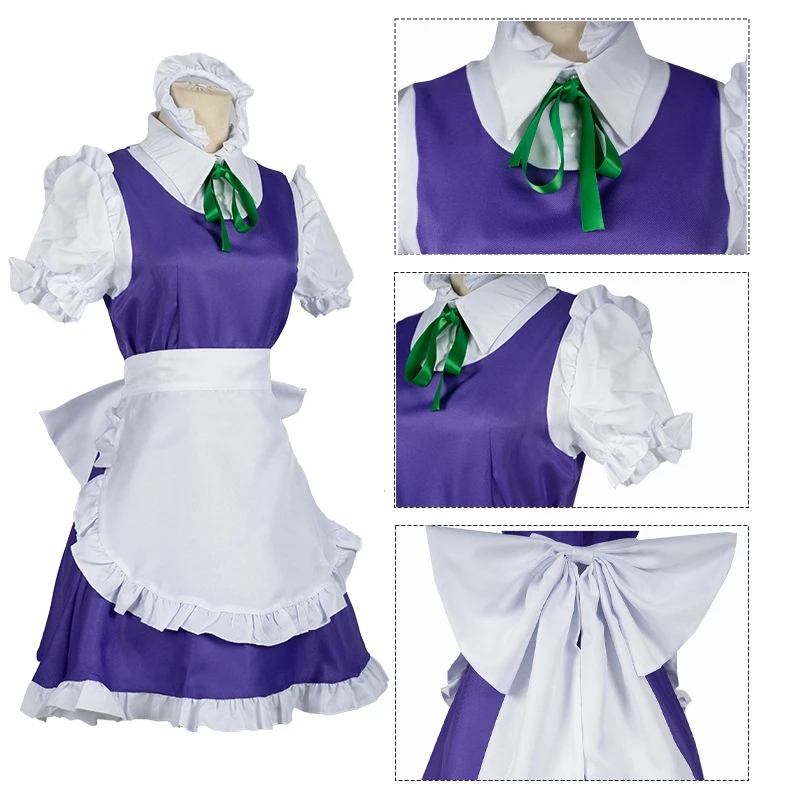 Costume de dessin animé TouHou - Anime Cosplay Maid avis et prix
