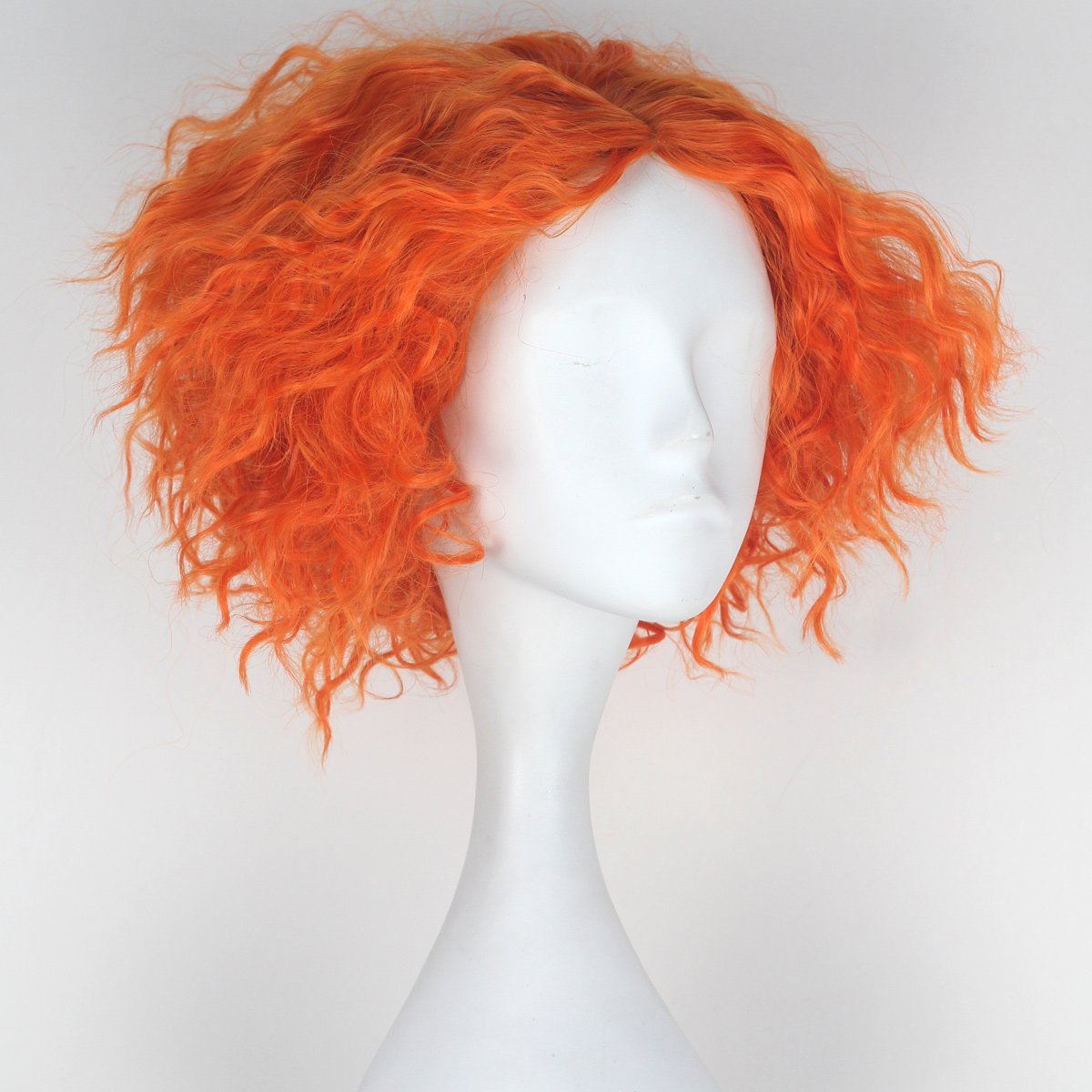 Perruques courtes bouclées ora - Anime Cosplay Orange Hair avis et prix