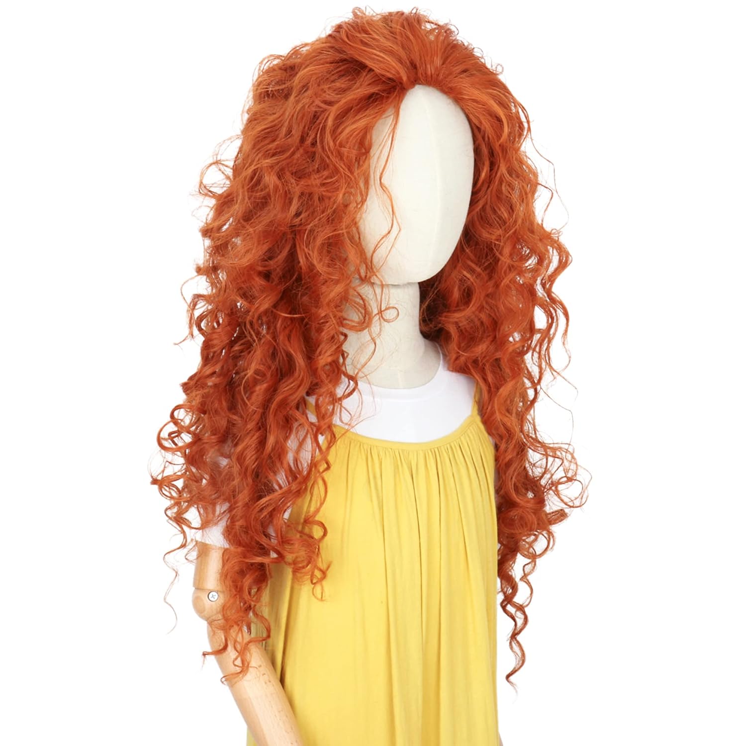 Perruques synthétiques longues - Anime Cosplay Orange Hair avis et prix