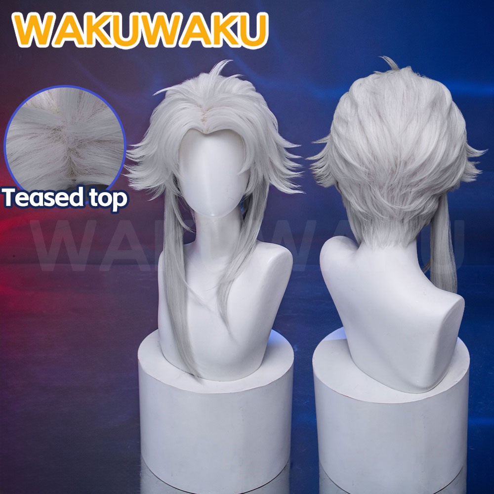 EN STOCK Perruque de cosplay H - Cosplay Anime White Hair avis et prix