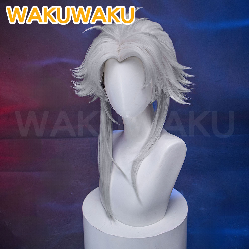 EN STOCK Perruque de cosplay H - Cosplay Anime White Hair avis et prix