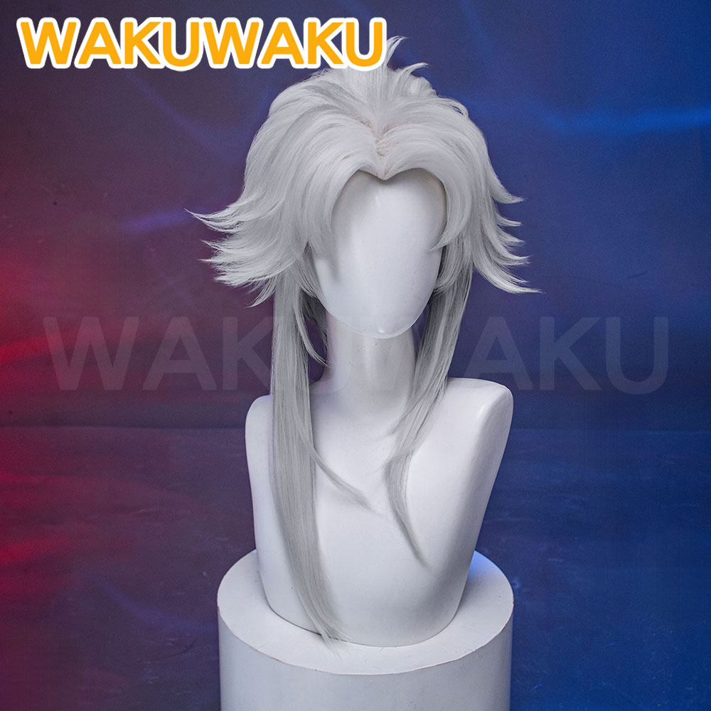 EN STOCK Perruque de cosplay H - Cosplay Anime White Hair avis et prix