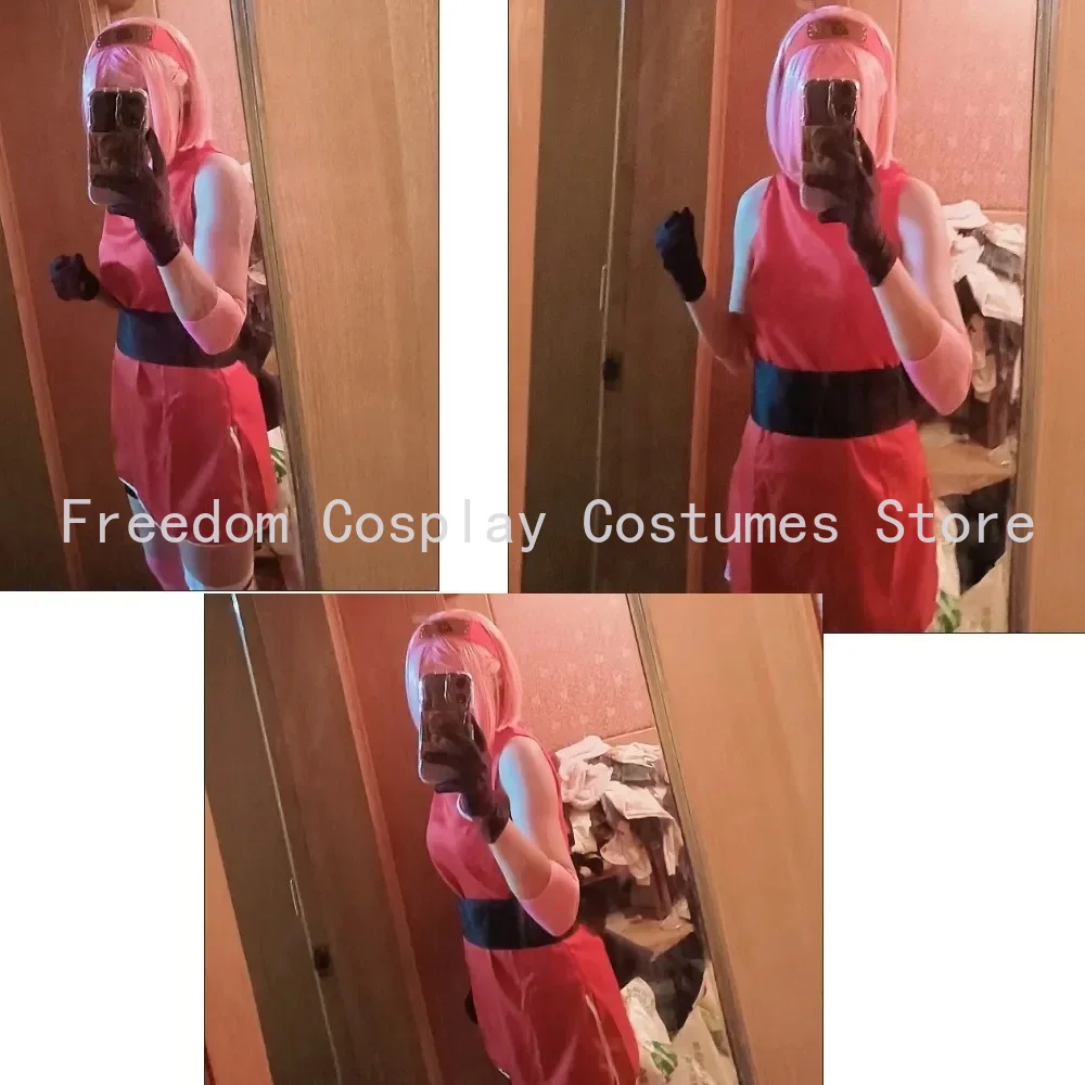 Anime Haruno Sakura Cosplay Sh - Anime Cosplay Ninja avis et prix