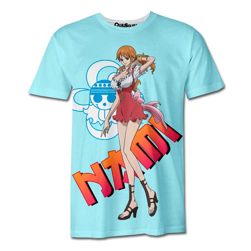 T-shirt One Piece Nami Straw H - Quick Anime Cosplay avis et prix