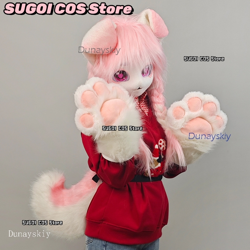 aBcSCS*Fursuit Head Kigurumi C - Anime Cosplay Mask avis et prix