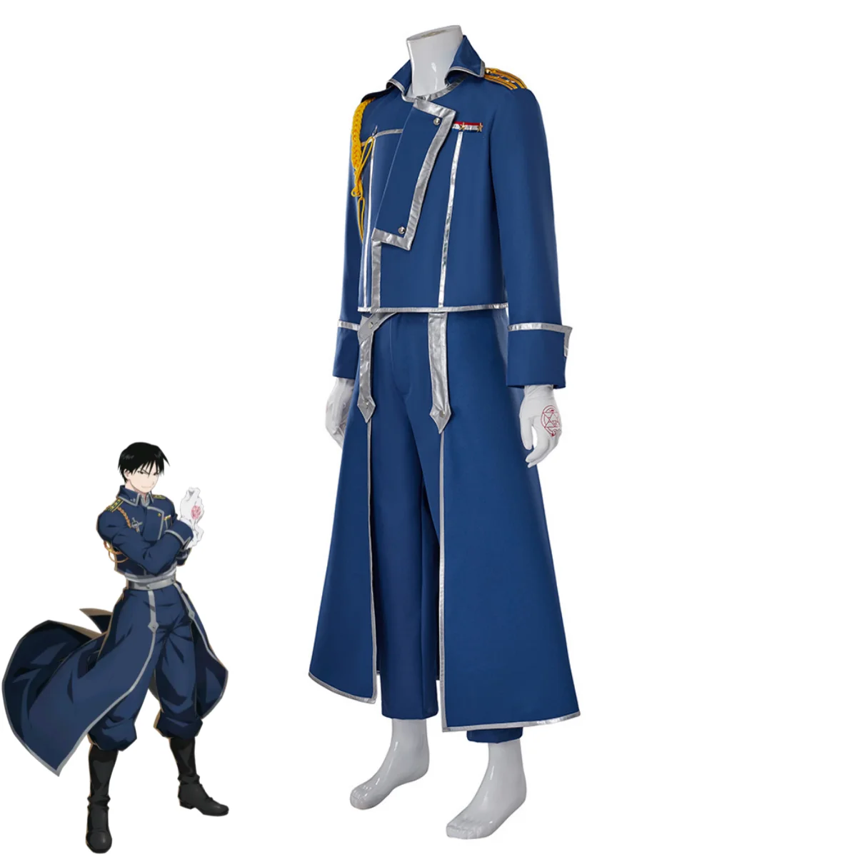 Uniforme militaire de combat b - Fullmetal Alchemist Coat avis et prix