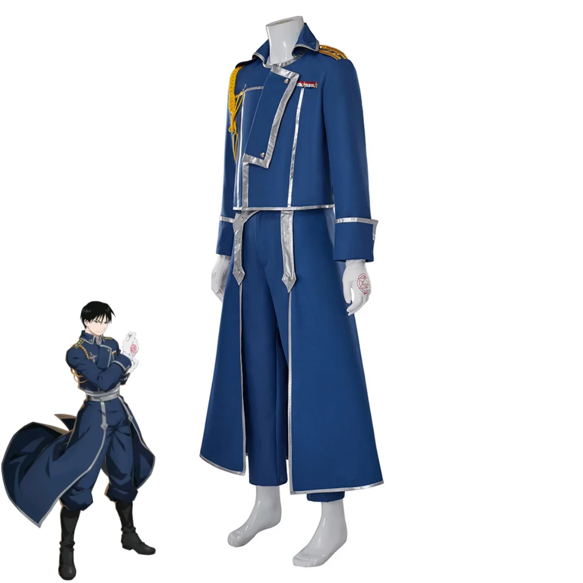 Uniforme militaire de combat b - Fullmetal Alchemist Coat avis et prix