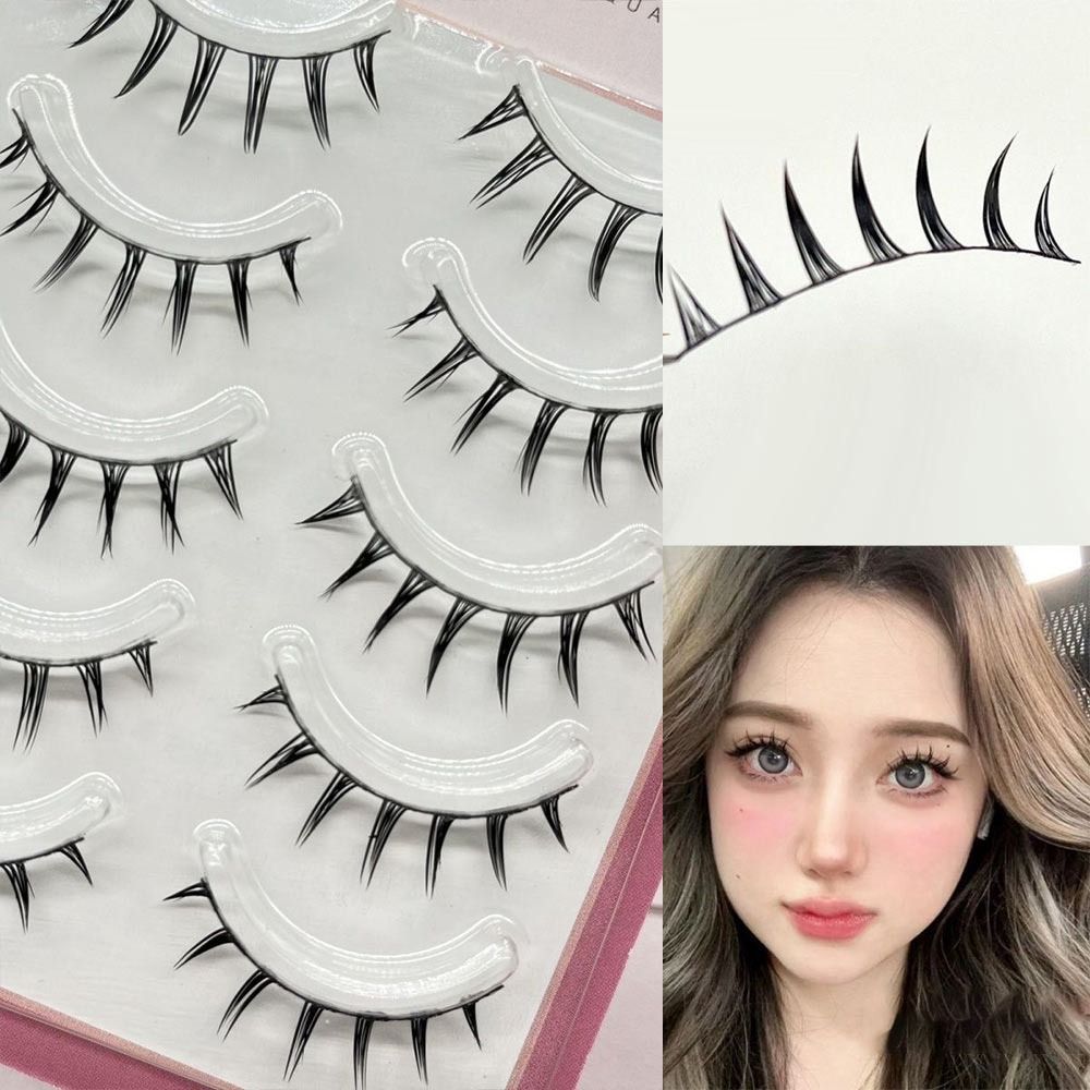 Lot de 5 paires de faux cils j - Anime Cosplay Thick avis et prix