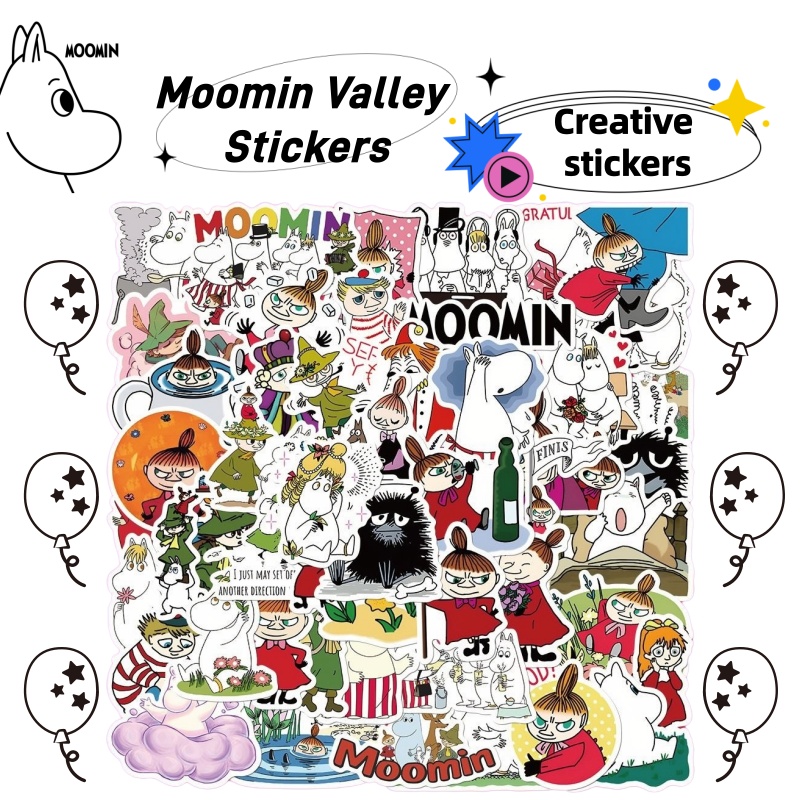 Autocollants créatifs Moomin V - Anime Cosplay Instagram avis et prix