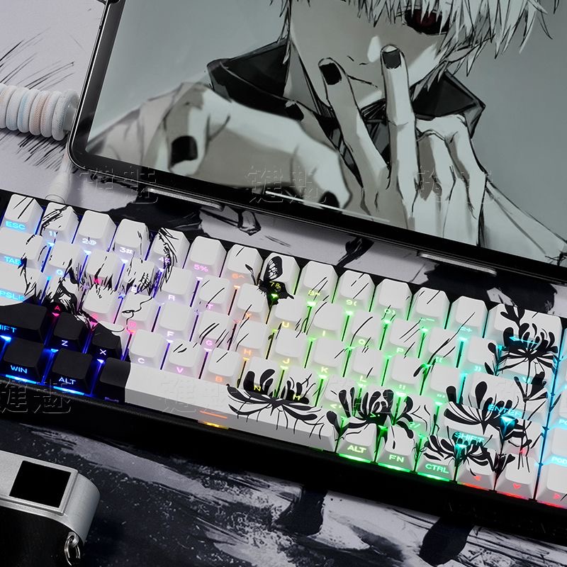 Capuchons de touches thème Kan - Tokyo Ghoul Mask avis et prix